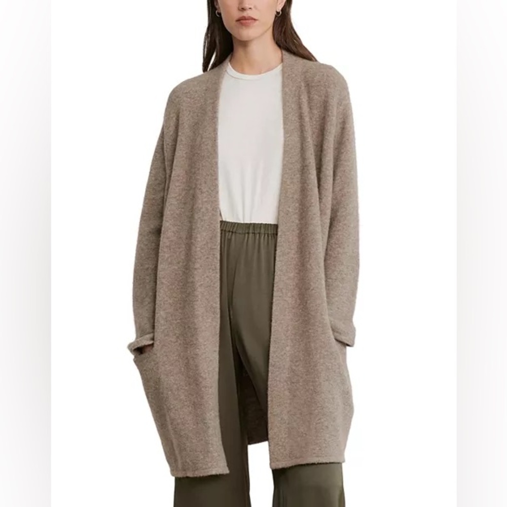 Jenni Kayne Sweater Coat in Oatmeal, Medium